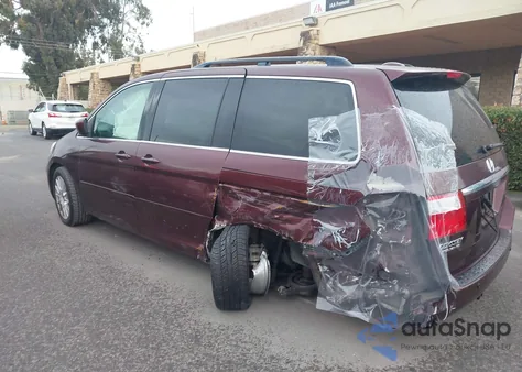 2007 Honda Odyssey Touring z USA, uszkodzony, nr VIN 5FNRL388X7B066836